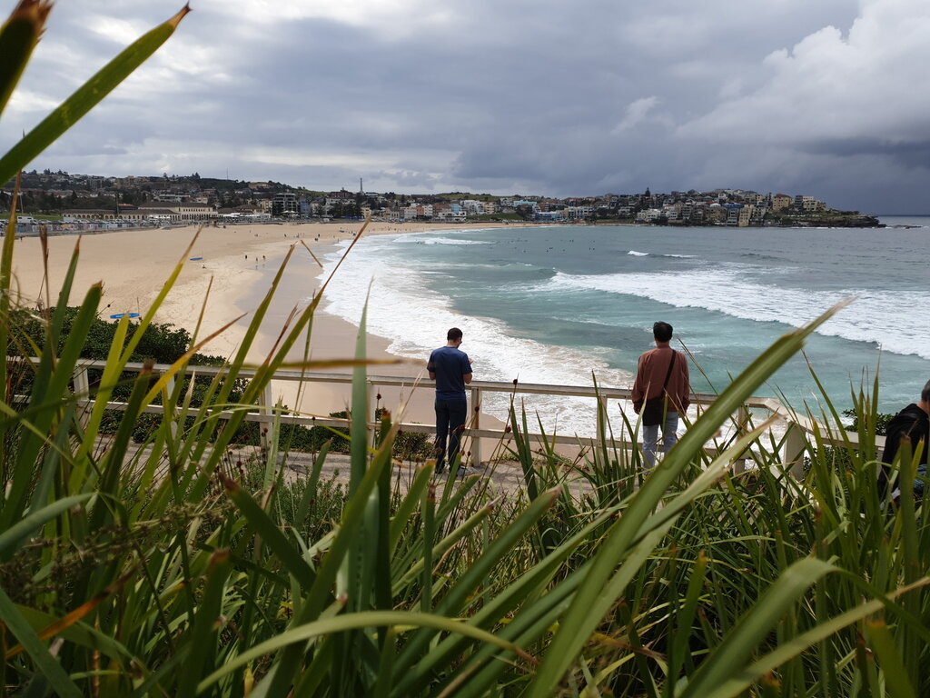 Dramatischer Himmel über Bondi Beach