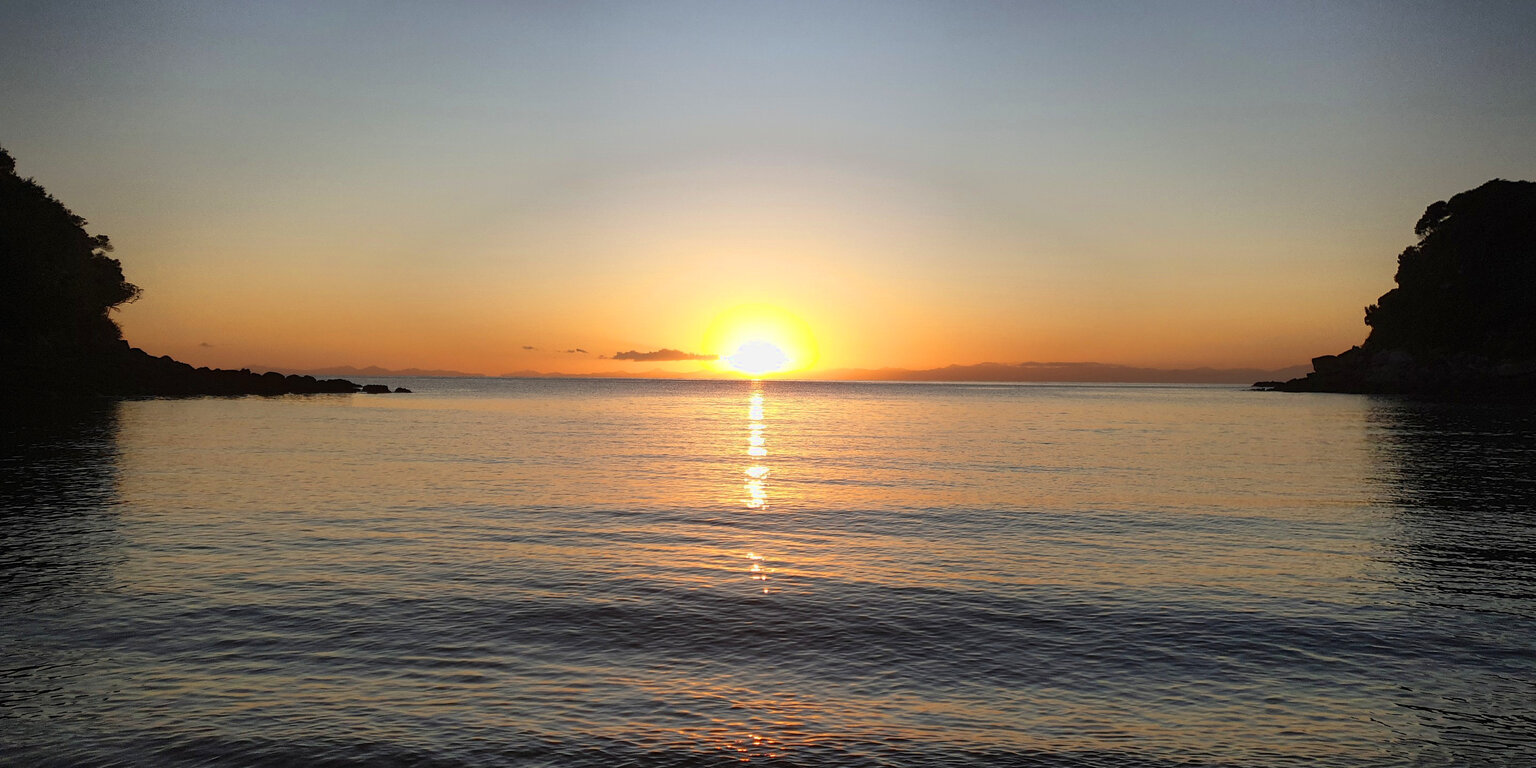 Einer der schönsten Sonnenaufgänge, die ich je gesehen habe.