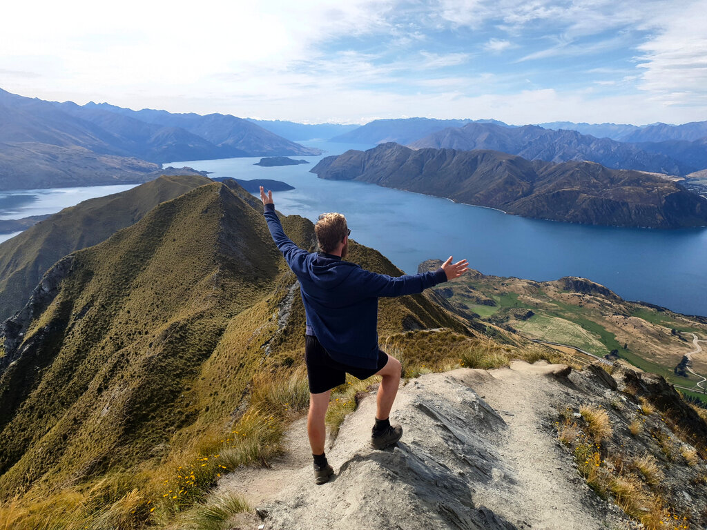 Am Fuße von Roys Peak liegt Lake Wanaka.