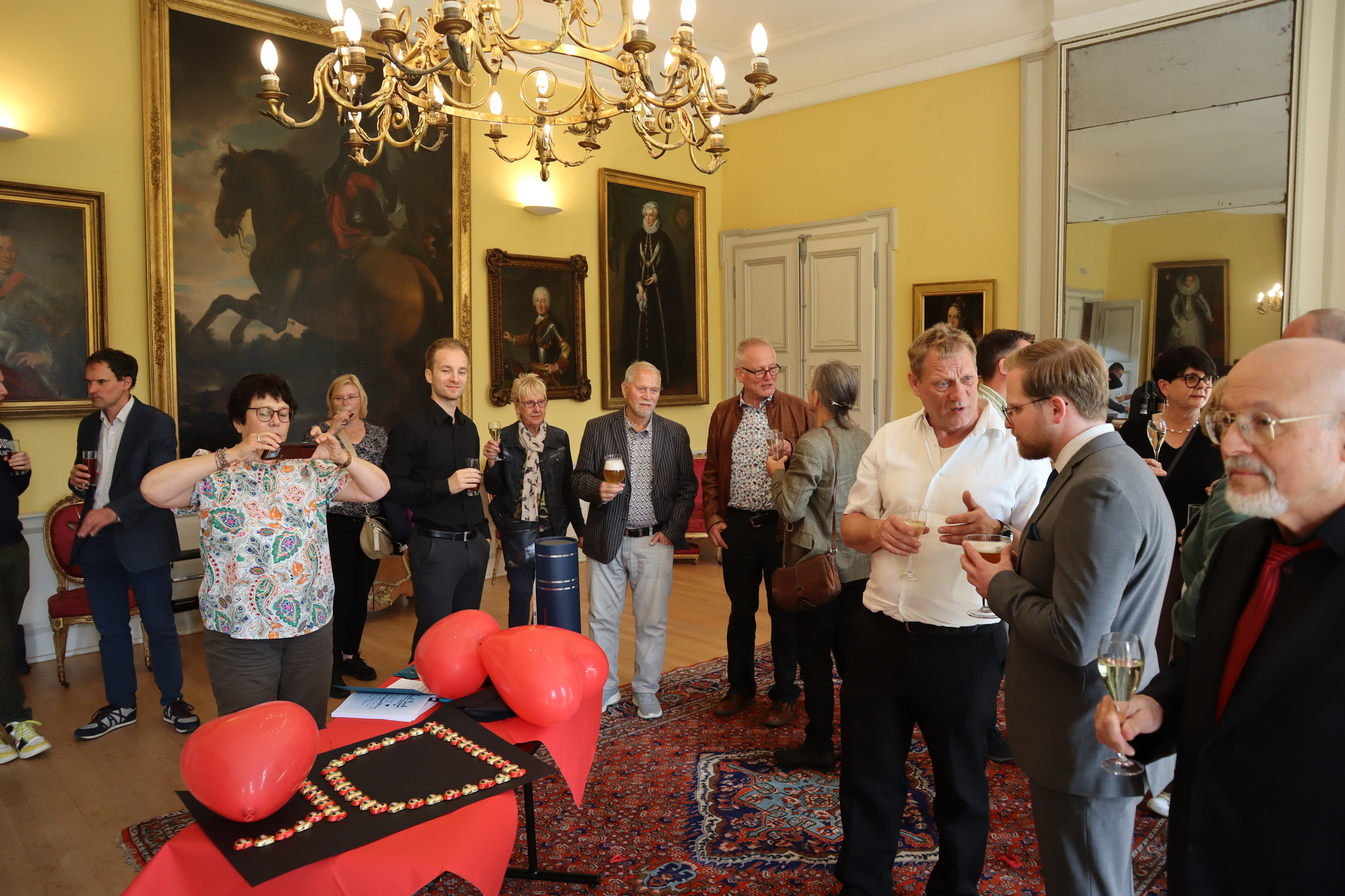 So viele Menschen hatten sich in Leuven zu meiner Verteidigung versammelt.