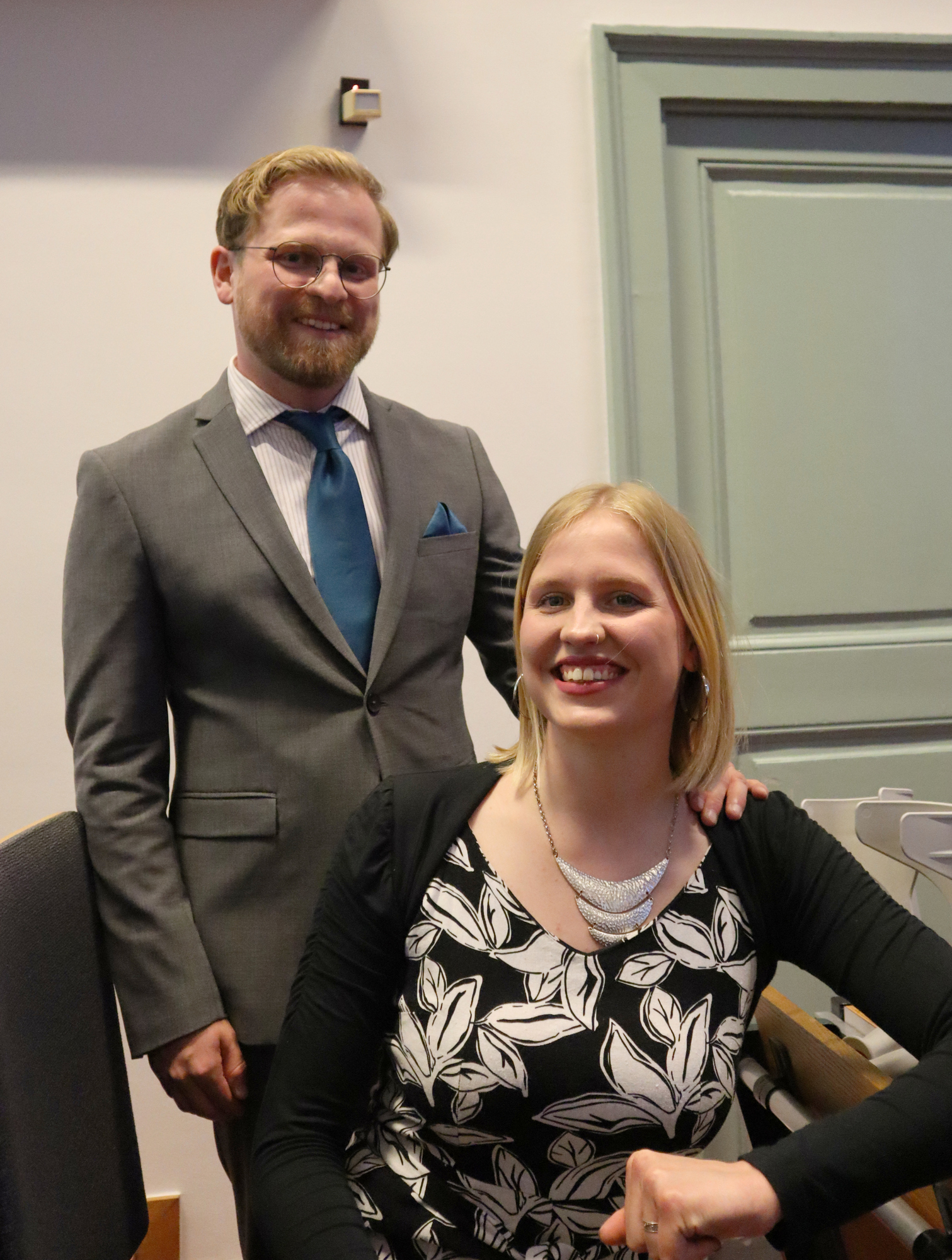 Meine Schwester und ich.