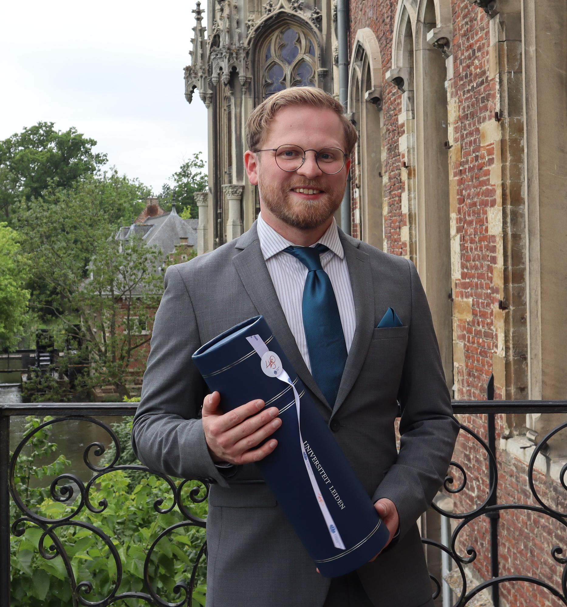 Stolzer Doktor der Naturwissenschaften.