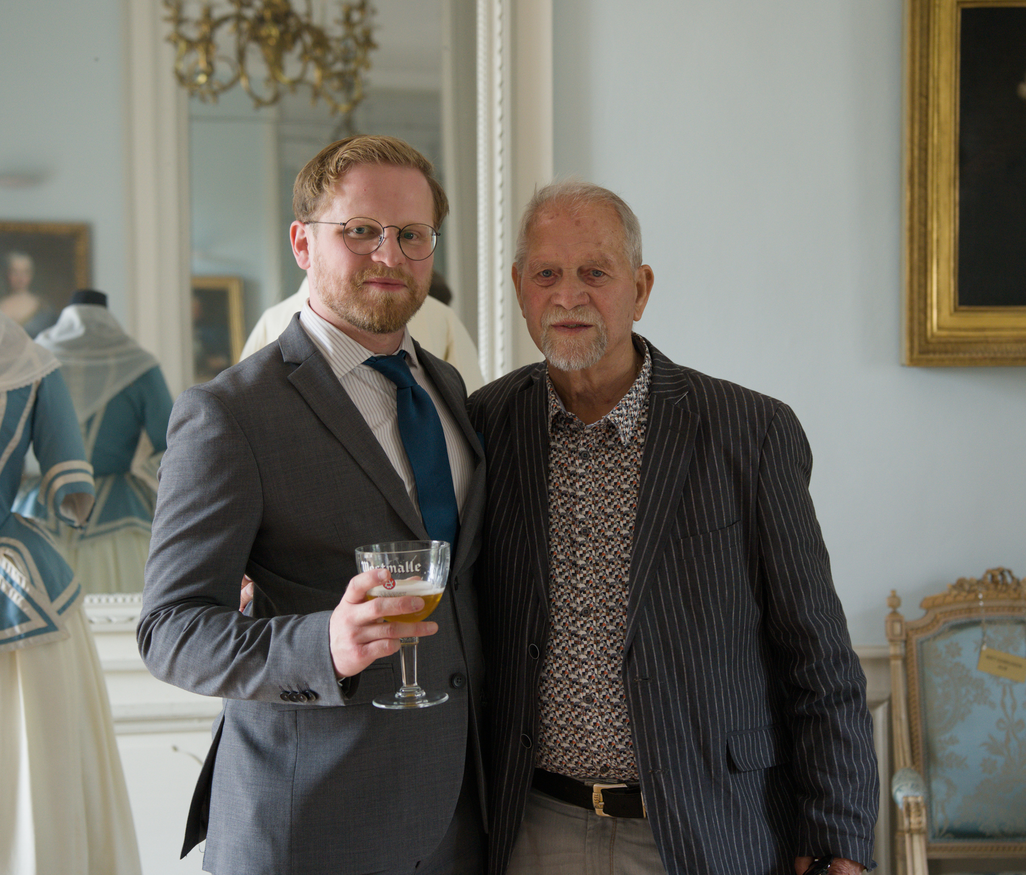 Mein Großvater und ich.