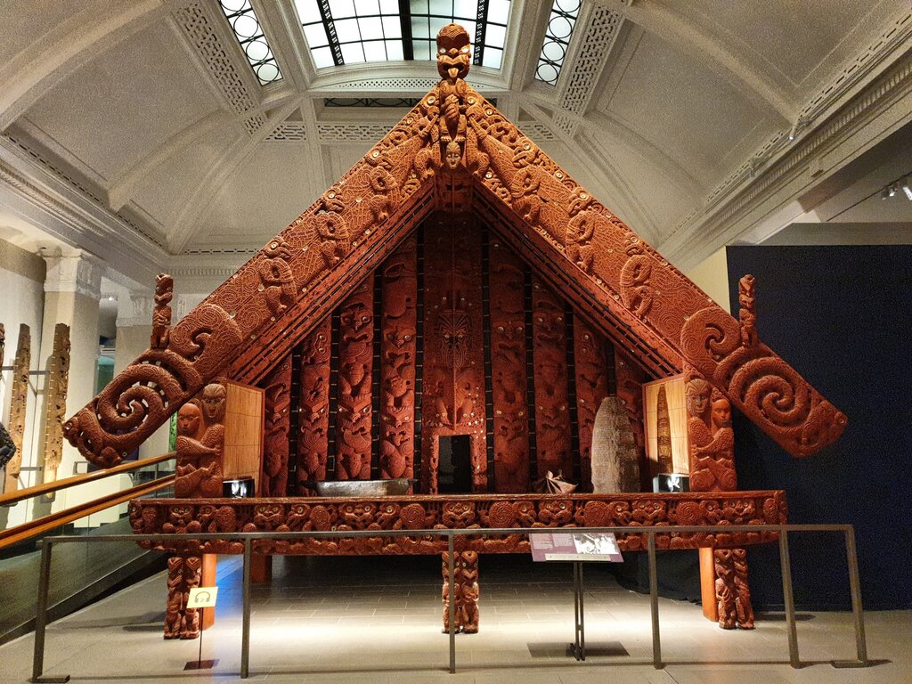 Im Auckland Museum wird Kunst der Maori ausgestellt