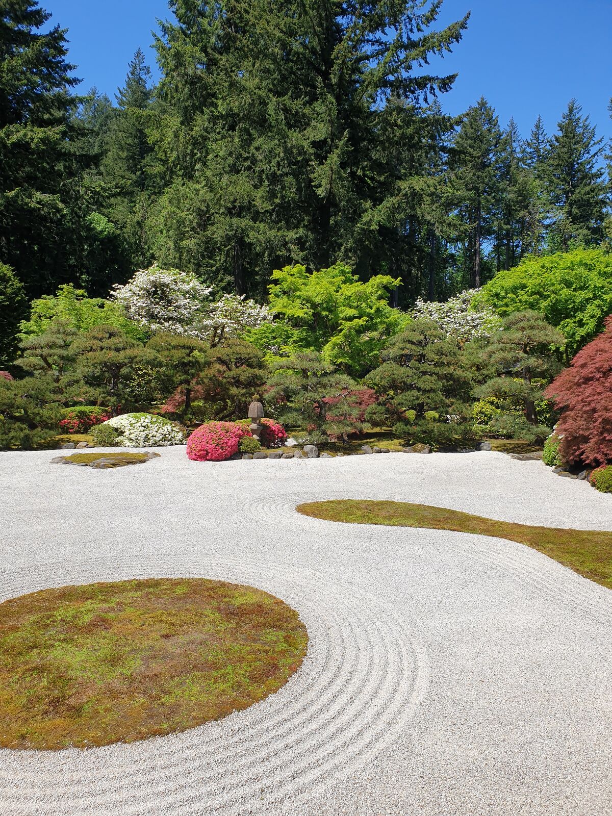 Portland hat einen schönen japanischen Garten.
