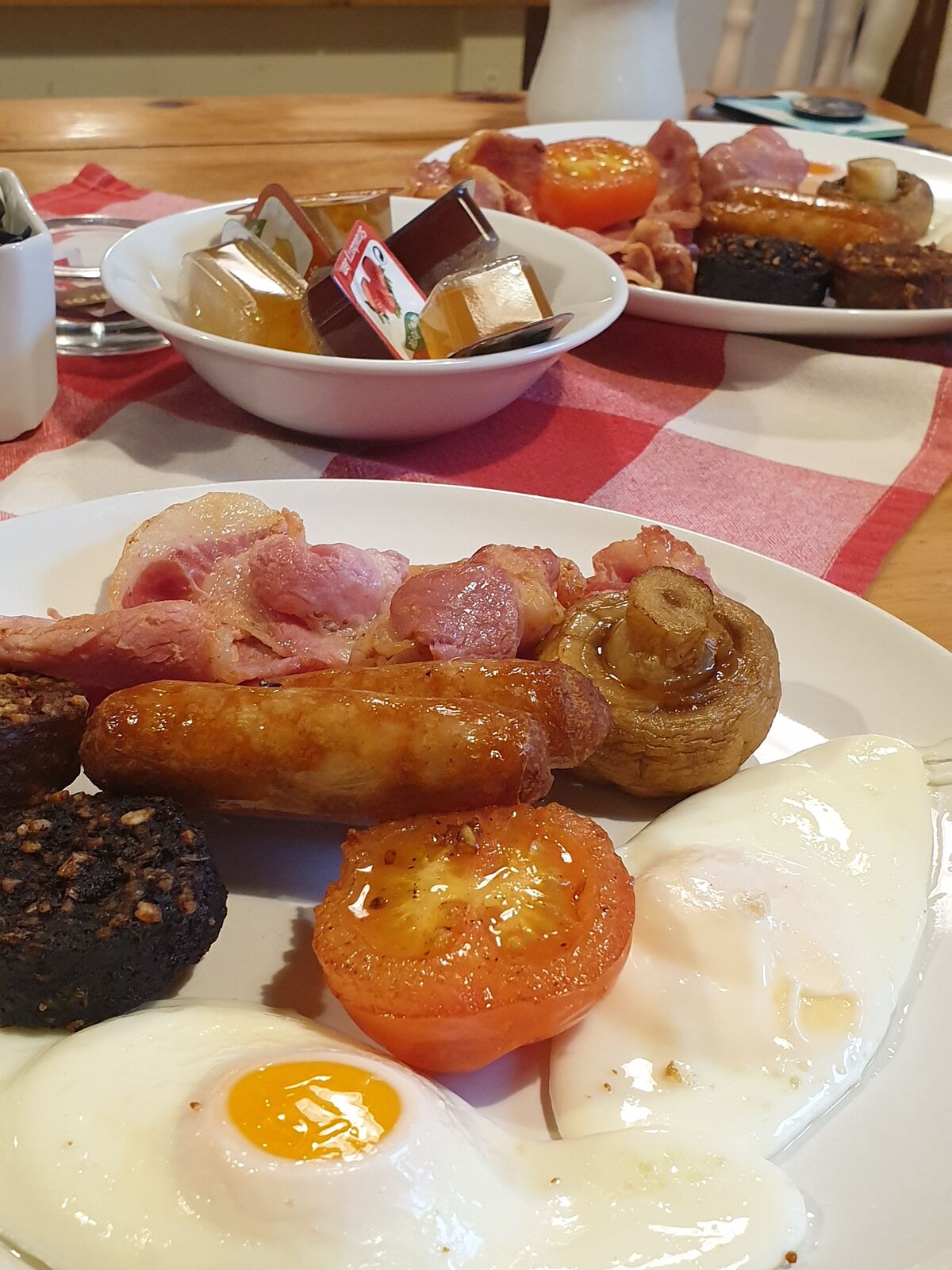 Full Irish Breakfast, also ein komplettes irisches Frühstück.