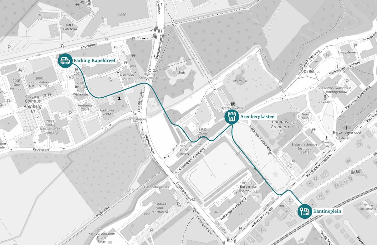Map of the venue (Source: OpenStreetMap)